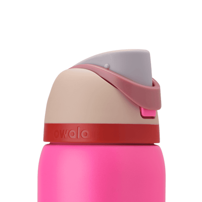 Garrafa Owala Freesip Térmica 946ml | Inox | Pink Can You See Me?