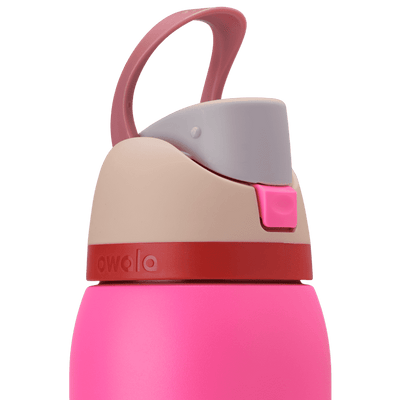 Garrafa Owala Freesip Térmica 946ml | Inox | Pink Can You See Me?